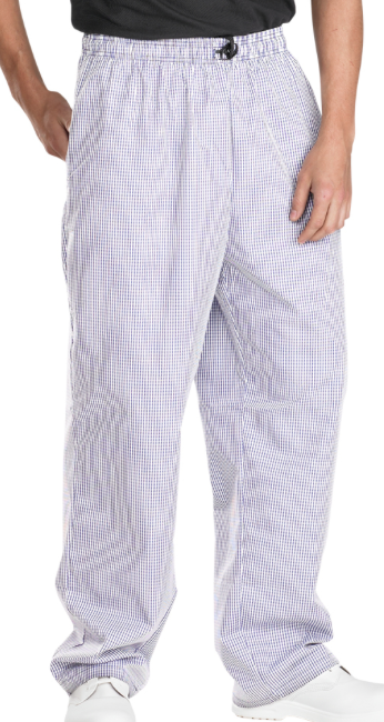 CHEFS TROUSERS SMALL CHECK XS-XXL